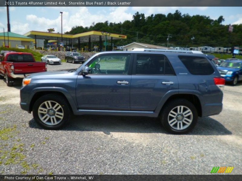 Shoreline Blue Pearl / Black Leather 2011 Toyota 4Runner Limited 4x4