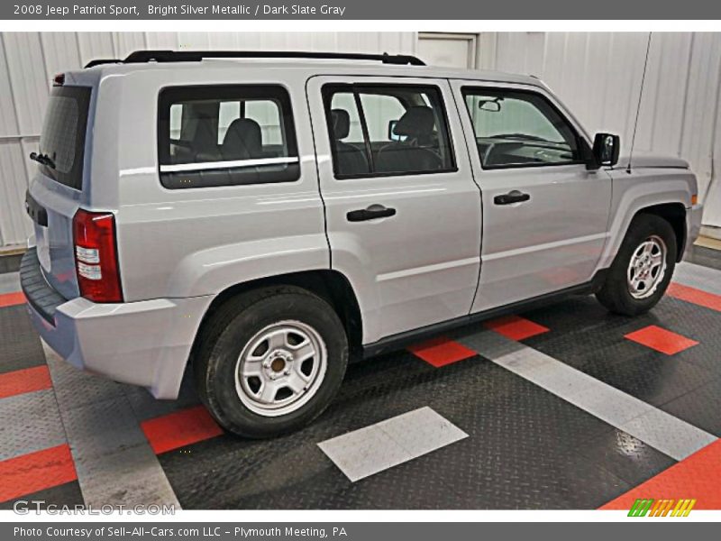Bright Silver Metallic / Dark Slate Gray 2008 Jeep Patriot Sport