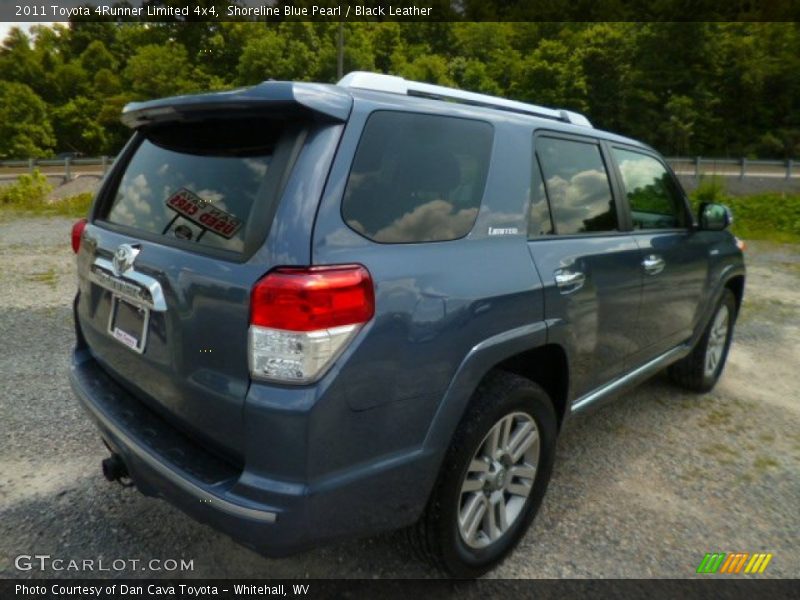 Shoreline Blue Pearl / Black Leather 2011 Toyota 4Runner Limited 4x4