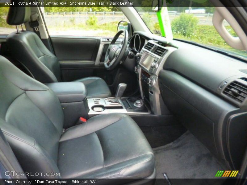 Shoreline Blue Pearl / Black Leather 2011 Toyota 4Runner Limited 4x4