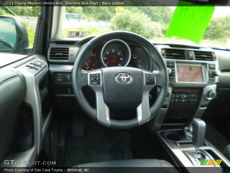 Shoreline Blue Pearl / Black Leather 2011 Toyota 4Runner Limited 4x4