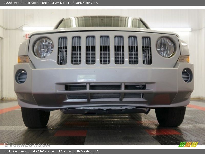 Bright Silver Metallic / Dark Slate Gray 2008 Jeep Patriot Sport