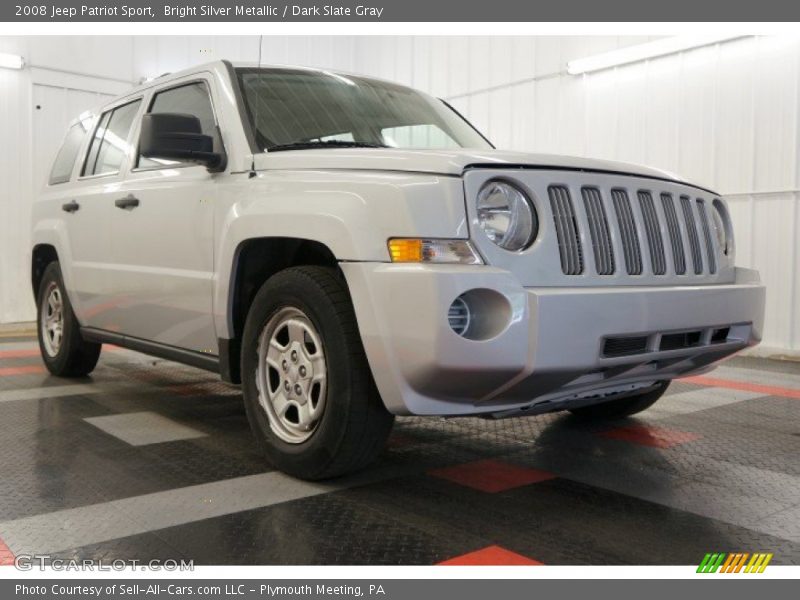 Bright Silver Metallic / Dark Slate Gray 2008 Jeep Patriot Sport