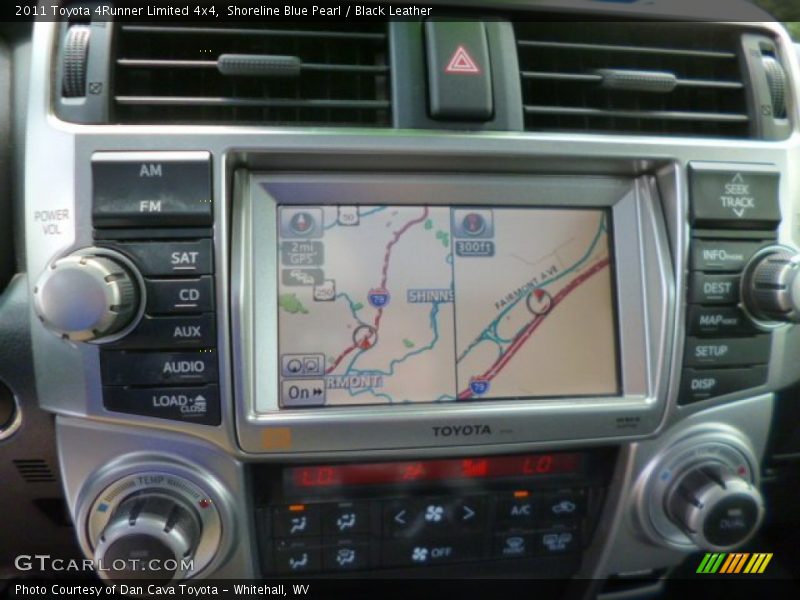 Shoreline Blue Pearl / Black Leather 2011 Toyota 4Runner Limited 4x4