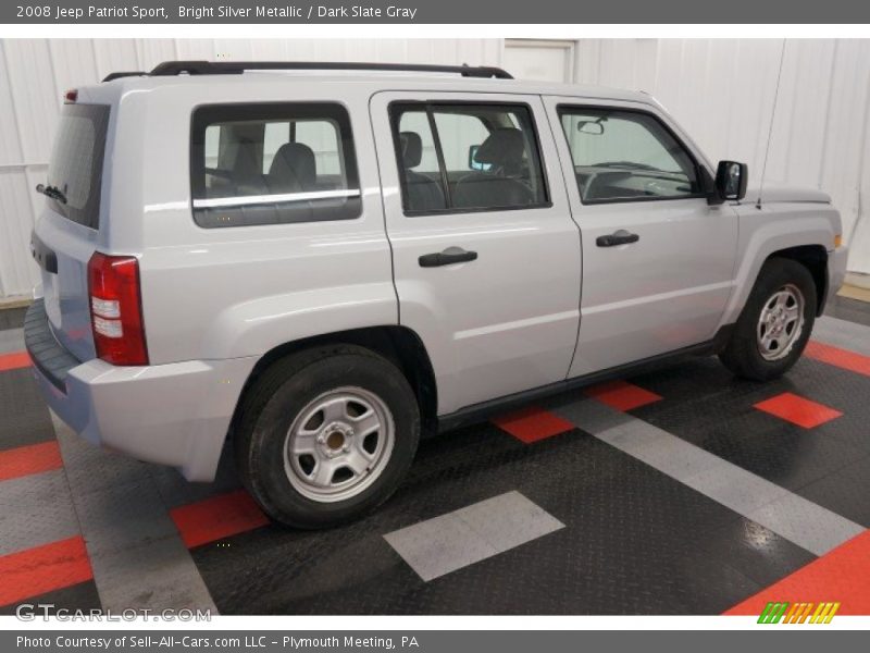 Bright Silver Metallic / Dark Slate Gray 2008 Jeep Patriot Sport