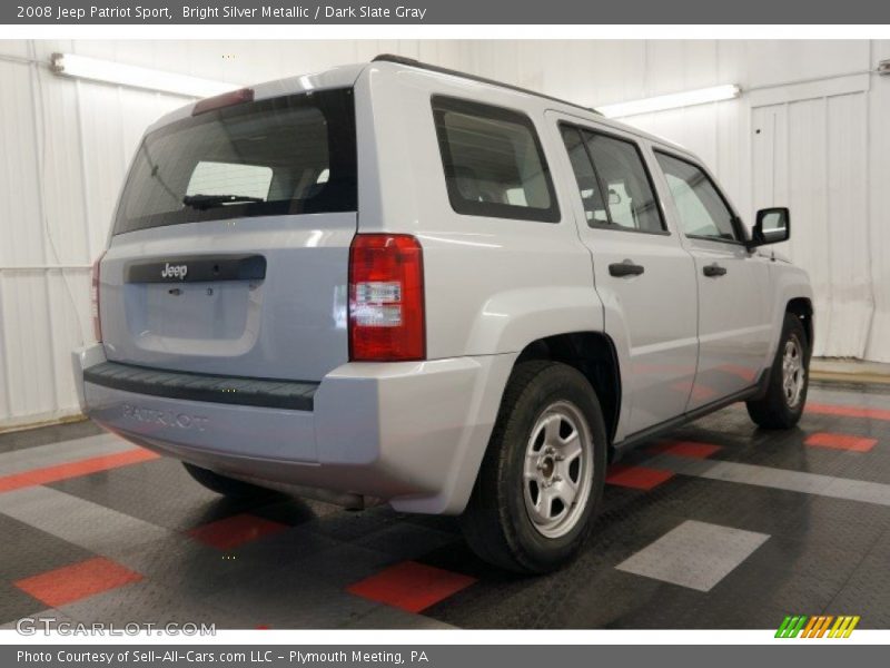 Bright Silver Metallic / Dark Slate Gray 2008 Jeep Patriot Sport