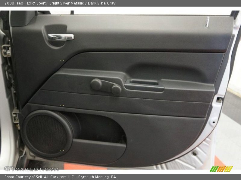 Bright Silver Metallic / Dark Slate Gray 2008 Jeep Patriot Sport