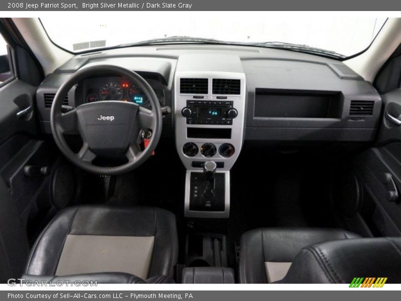 Bright Silver Metallic / Dark Slate Gray 2008 Jeep Patriot Sport