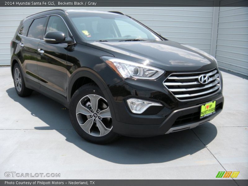 Becketts Black / Gray 2014 Hyundai Santa Fe GLS