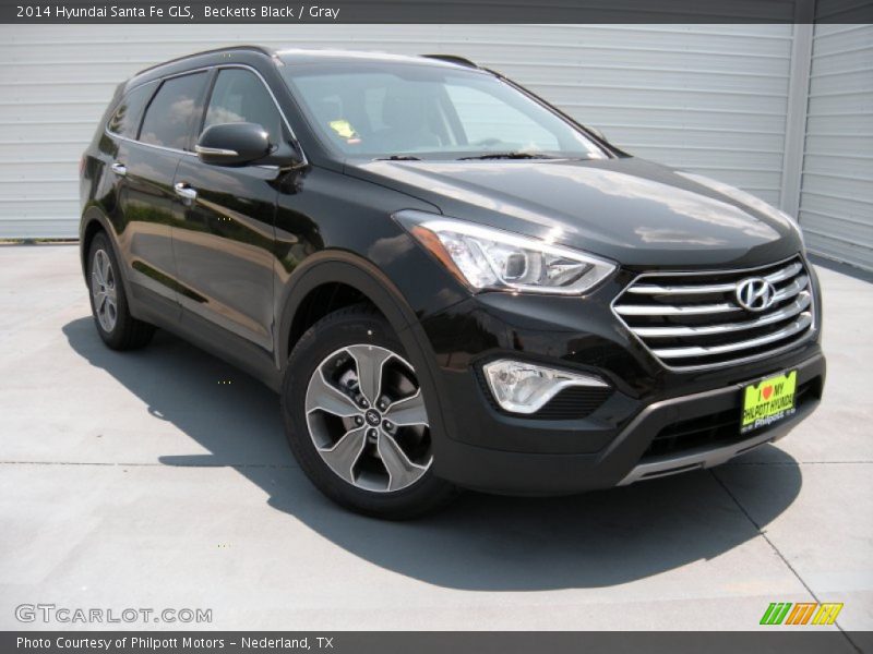 Becketts Black / Gray 2014 Hyundai Santa Fe GLS
