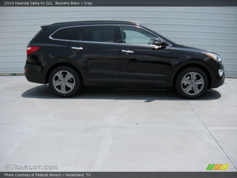 Becketts Black / Gray 2014 Hyundai Santa Fe GLS