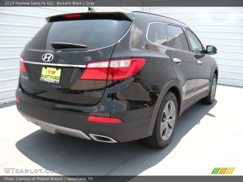 Becketts Black / Gray 2014 Hyundai Santa Fe GLS