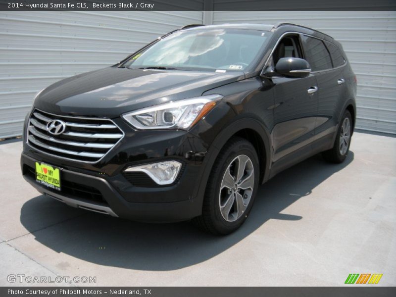 Becketts Black / Gray 2014 Hyundai Santa Fe GLS