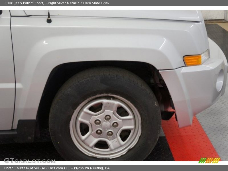 Bright Silver Metallic / Dark Slate Gray 2008 Jeep Patriot Sport