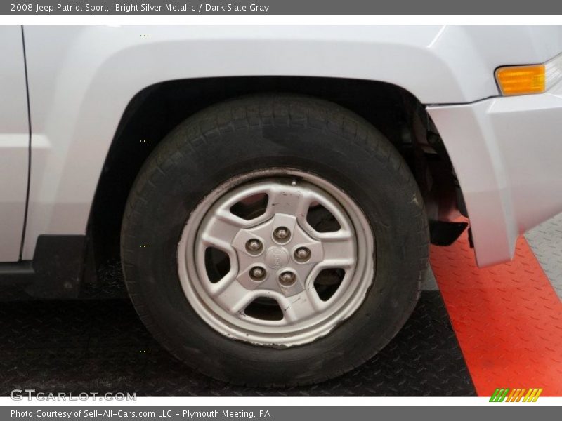 Bright Silver Metallic / Dark Slate Gray 2008 Jeep Patriot Sport