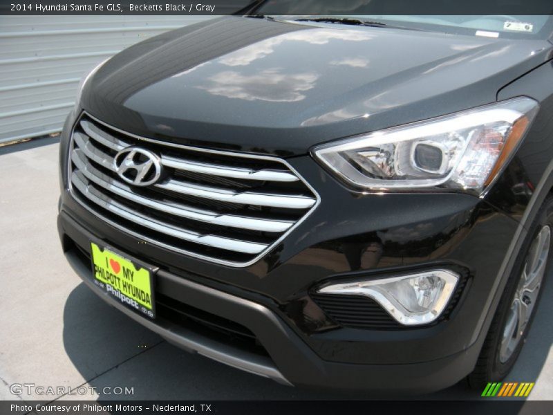 Becketts Black / Gray 2014 Hyundai Santa Fe GLS
