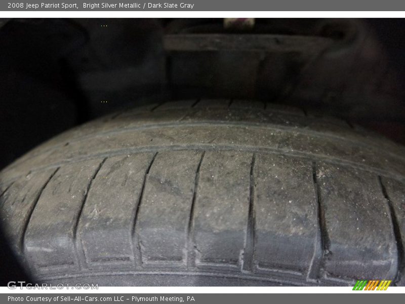 Bright Silver Metallic / Dark Slate Gray 2008 Jeep Patriot Sport