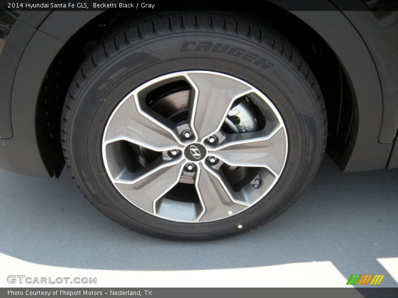Becketts Black / Gray 2014 Hyundai Santa Fe GLS