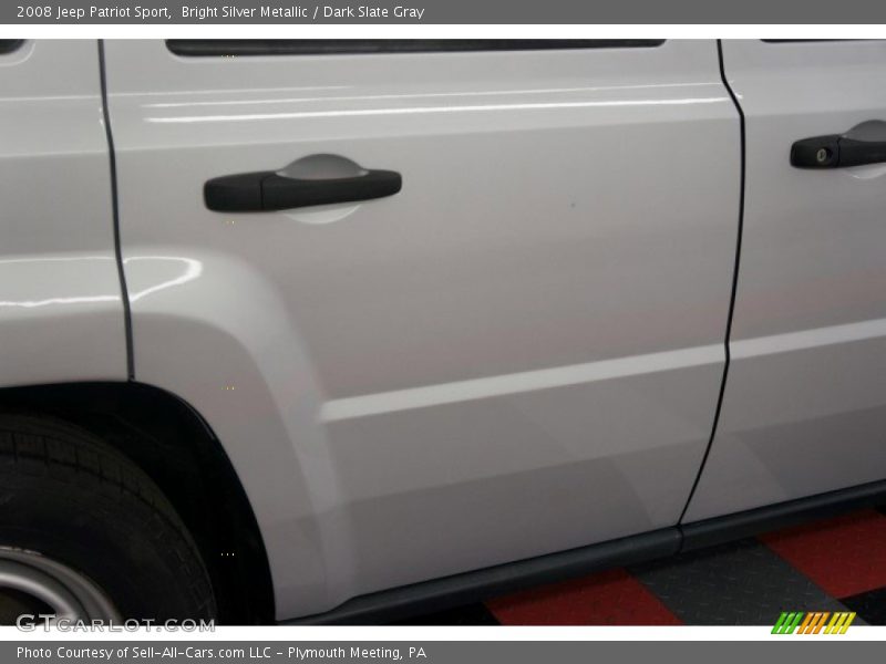 Bright Silver Metallic / Dark Slate Gray 2008 Jeep Patriot Sport