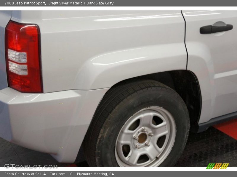 Bright Silver Metallic / Dark Slate Gray 2008 Jeep Patriot Sport