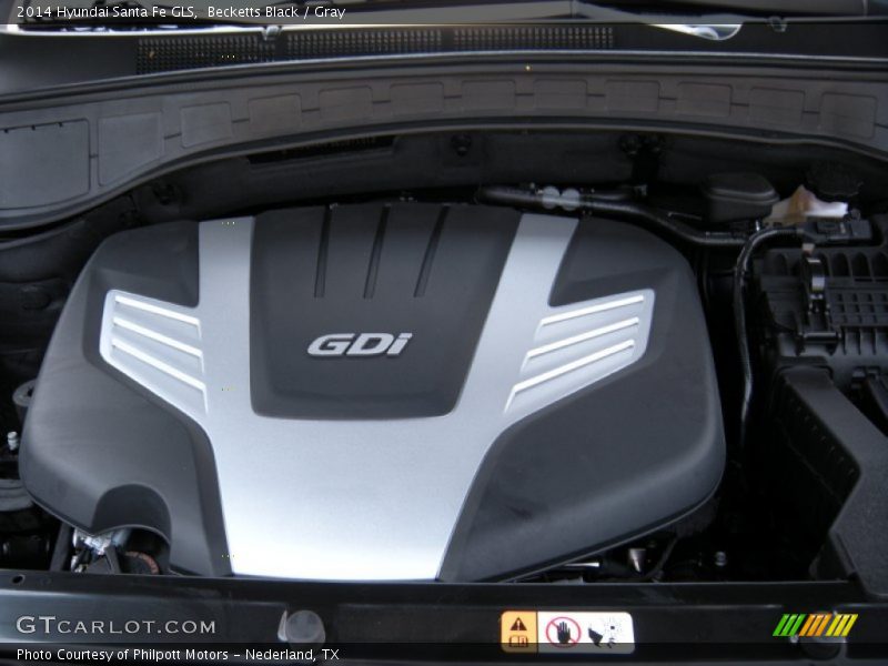 Becketts Black / Gray 2014 Hyundai Santa Fe GLS