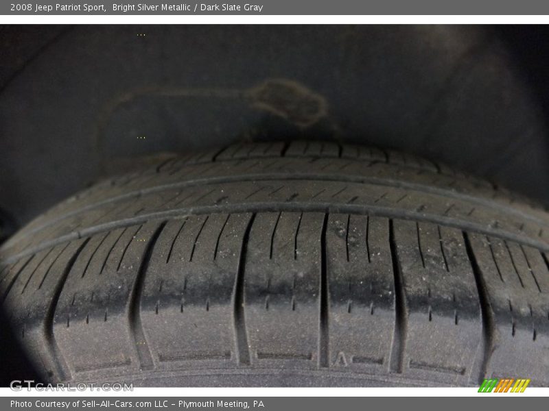 Bright Silver Metallic / Dark Slate Gray 2008 Jeep Patriot Sport