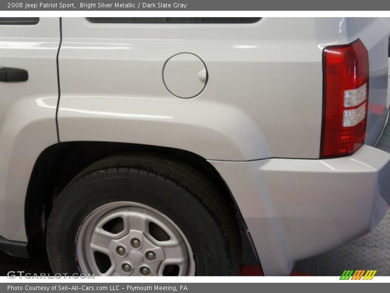 Bright Silver Metallic / Dark Slate Gray 2008 Jeep Patriot Sport