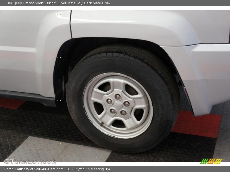 Bright Silver Metallic / Dark Slate Gray 2008 Jeep Patriot Sport