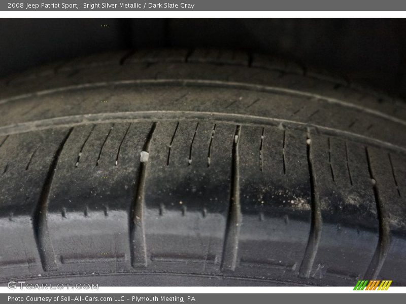 Bright Silver Metallic / Dark Slate Gray 2008 Jeep Patriot Sport