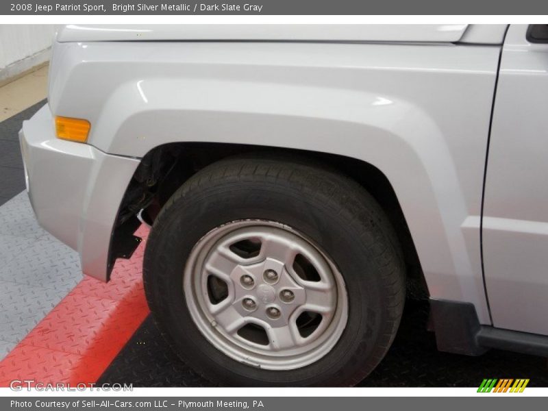 Bright Silver Metallic / Dark Slate Gray 2008 Jeep Patriot Sport