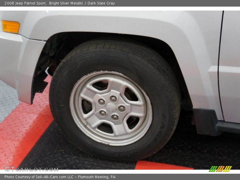 Bright Silver Metallic / Dark Slate Gray 2008 Jeep Patriot Sport