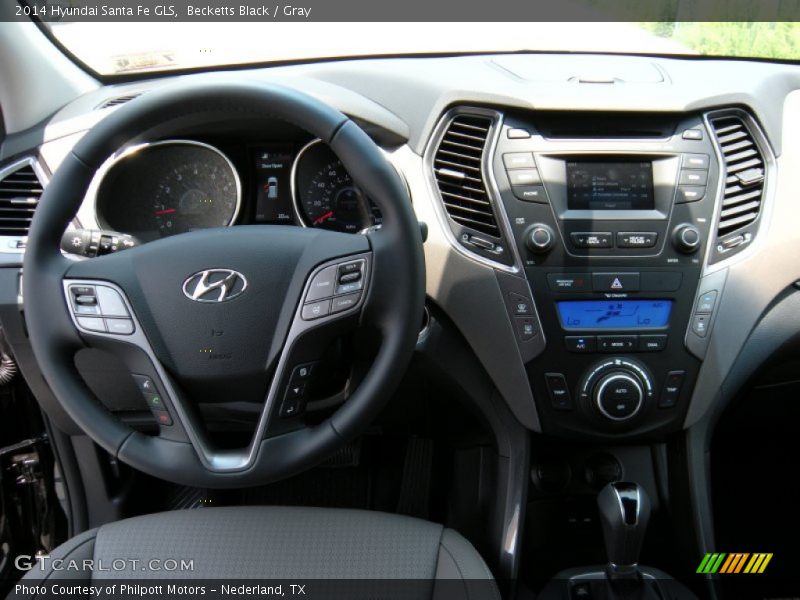 Becketts Black / Gray 2014 Hyundai Santa Fe GLS