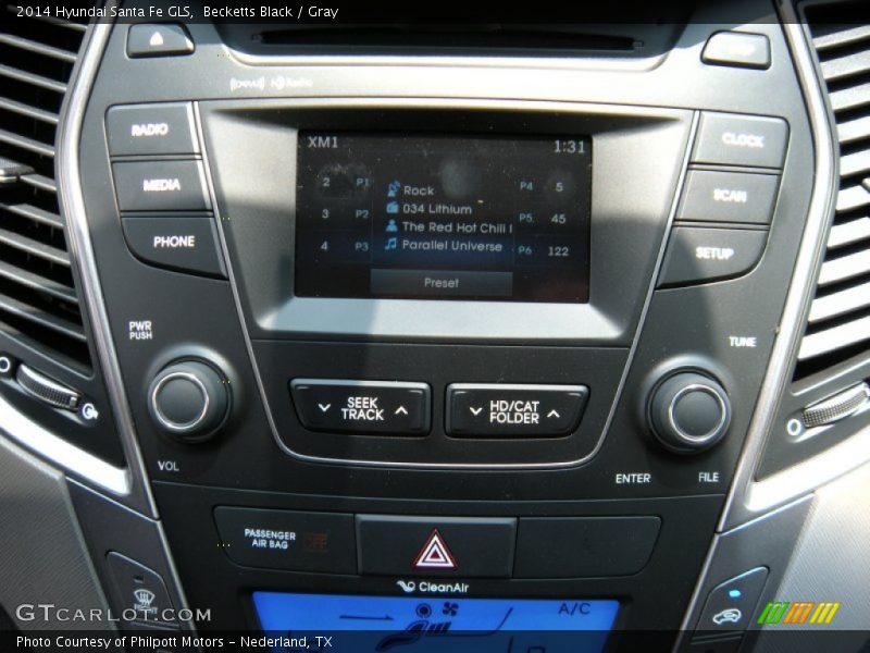 Becketts Black / Gray 2014 Hyundai Santa Fe GLS