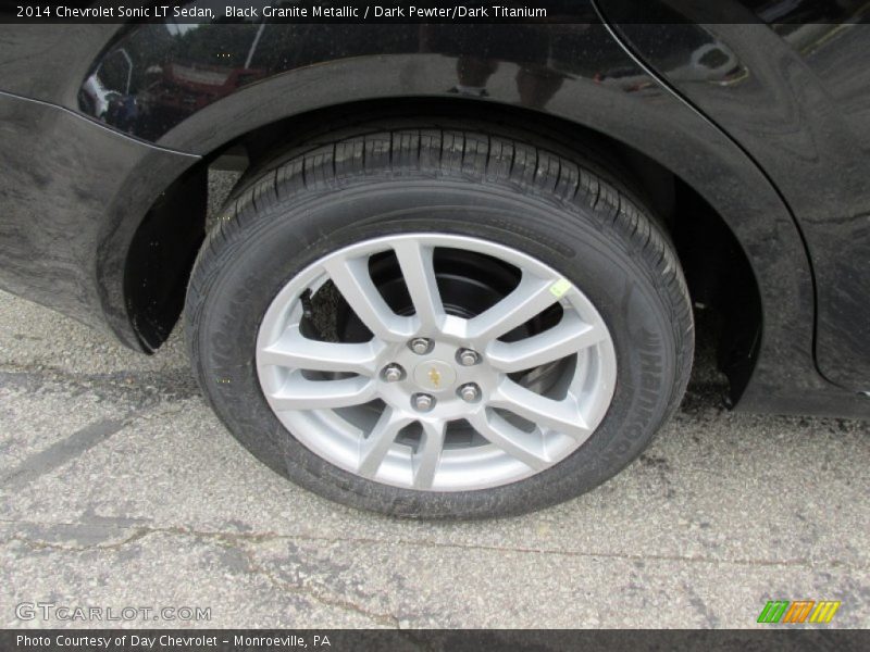Black Granite Metallic / Dark Pewter/Dark Titanium 2014 Chevrolet Sonic LT Sedan
