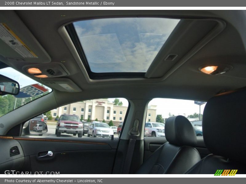 Sandstone Metallic / Ebony 2008 Chevrolet Malibu LT Sedan