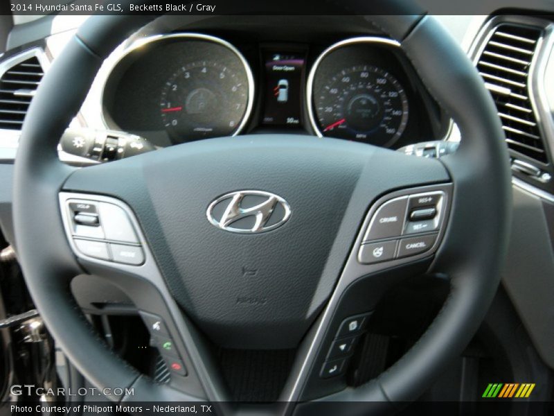 Becketts Black / Gray 2014 Hyundai Santa Fe GLS