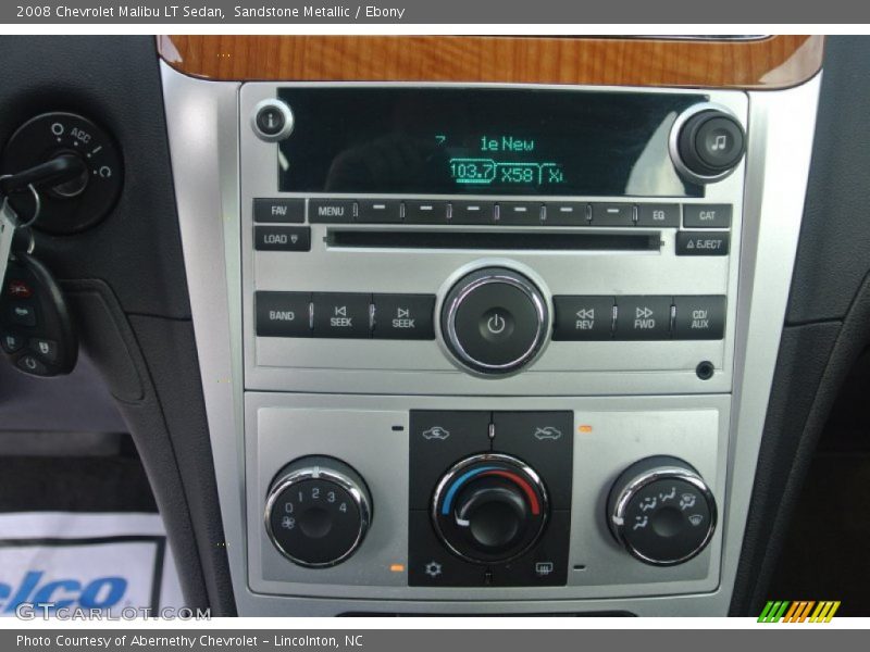 Sandstone Metallic / Ebony 2008 Chevrolet Malibu LT Sedan
