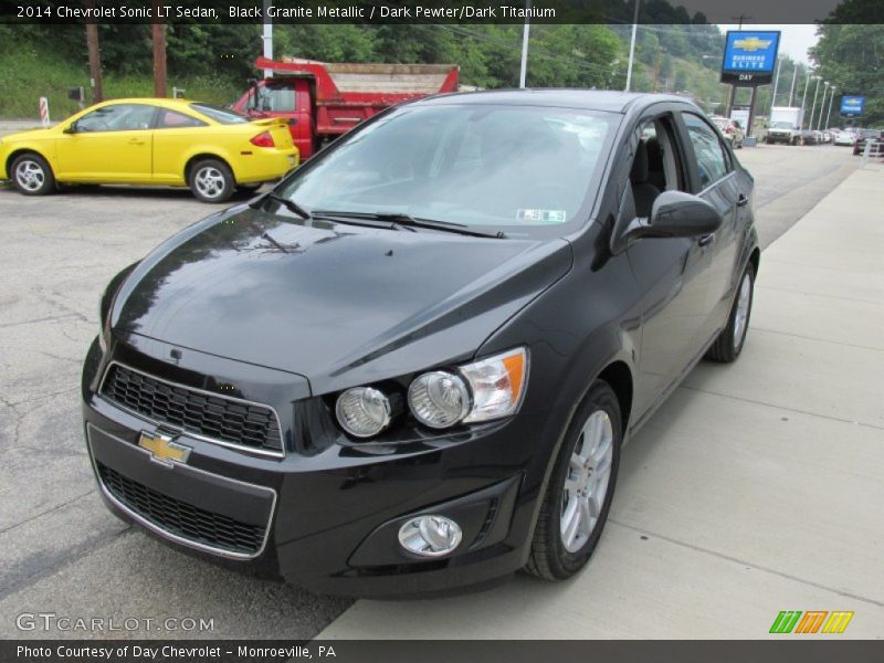Black Granite Metallic / Dark Pewter/Dark Titanium 2014 Chevrolet Sonic LT Sedan