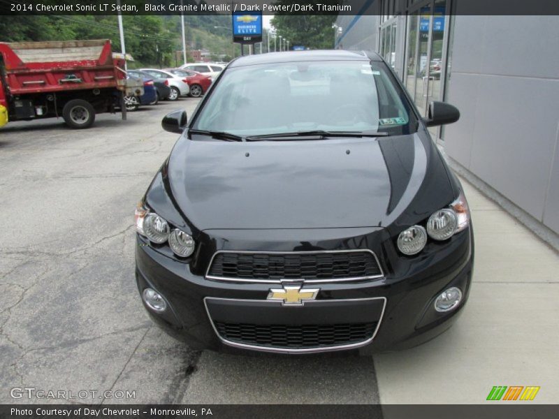 Black Granite Metallic / Dark Pewter/Dark Titanium 2014 Chevrolet Sonic LT Sedan