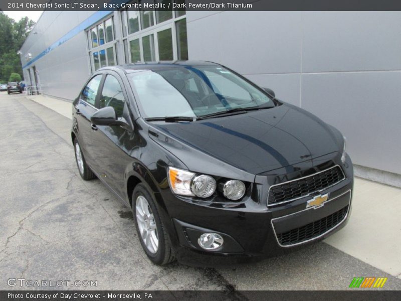 Black Granite Metallic / Dark Pewter/Dark Titanium 2014 Chevrolet Sonic LT Sedan