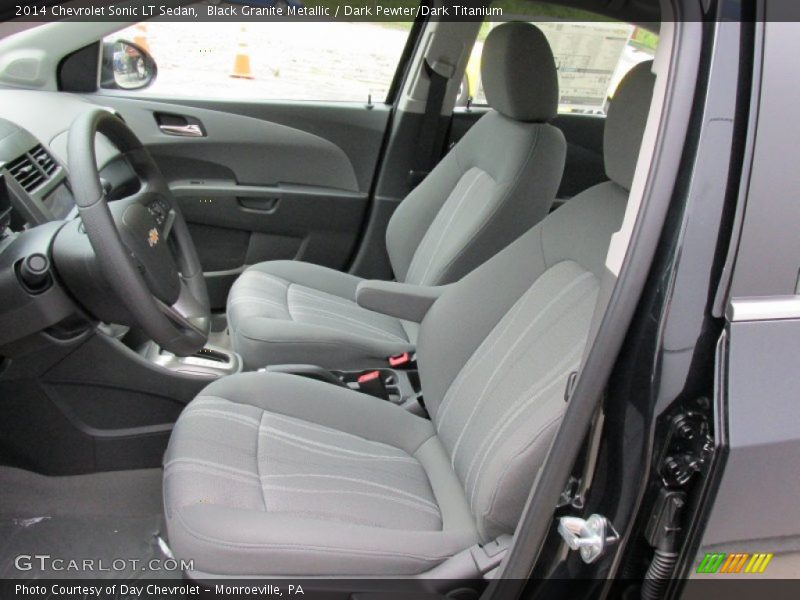 Black Granite Metallic / Dark Pewter/Dark Titanium 2014 Chevrolet Sonic LT Sedan