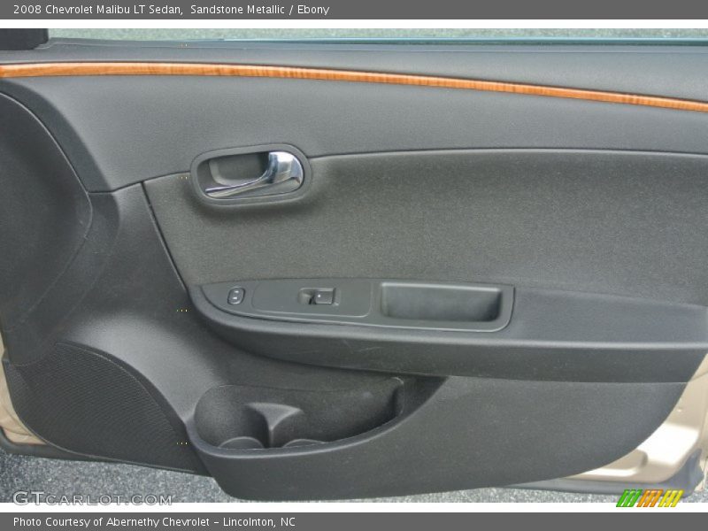 Sandstone Metallic / Ebony 2008 Chevrolet Malibu LT Sedan