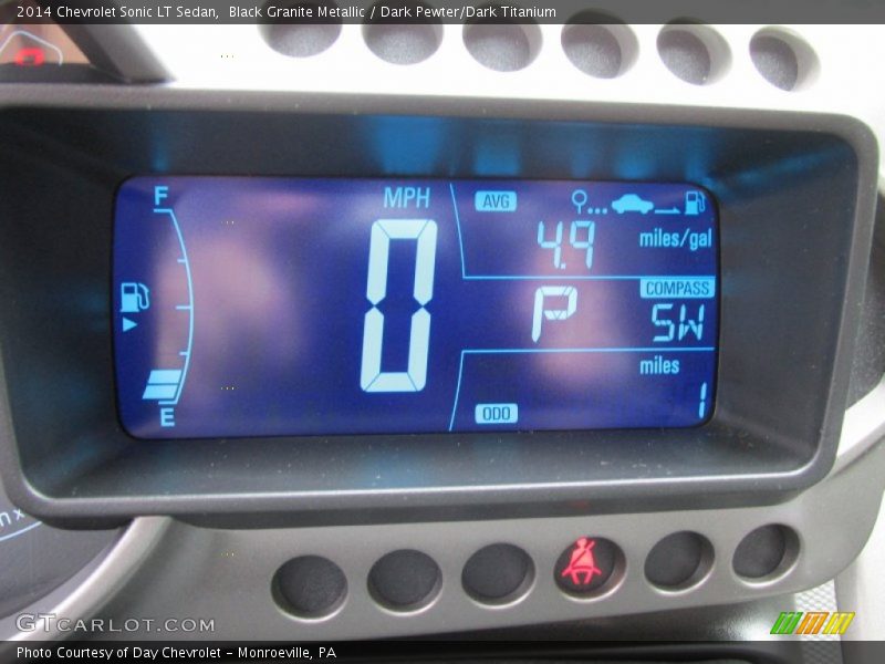 Black Granite Metallic / Dark Pewter/Dark Titanium 2014 Chevrolet Sonic LT Sedan