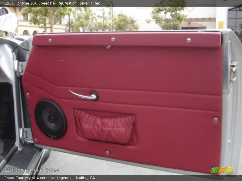 Silver / Red 1956 Porsche 356 Speedster ReCreation