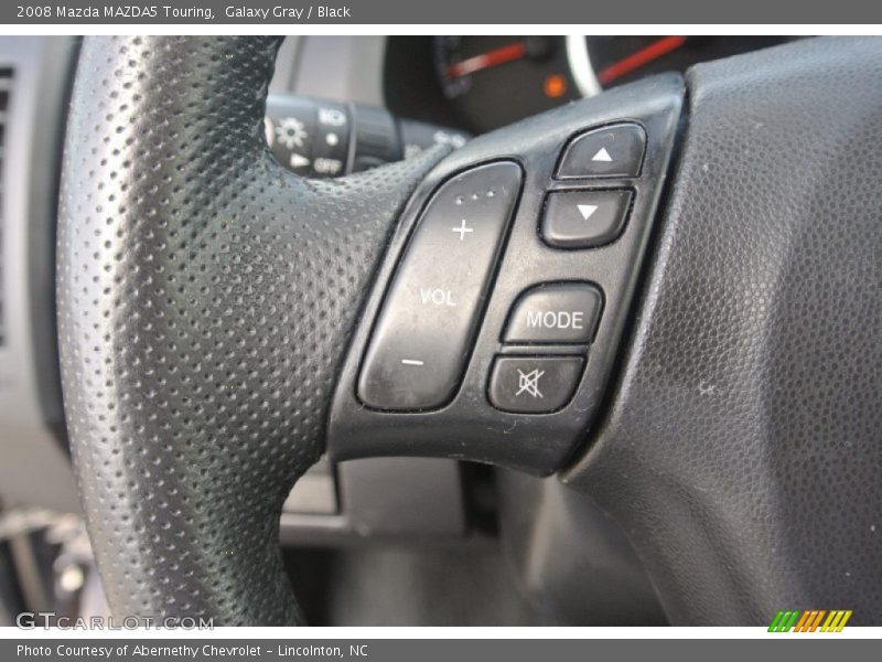 Galaxy Gray / Black 2008 Mazda MAZDA5 Touring