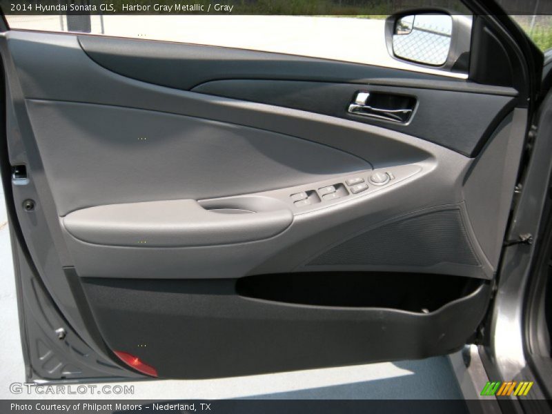 Harbor Gray Metallic / Gray 2014 Hyundai Sonata GLS