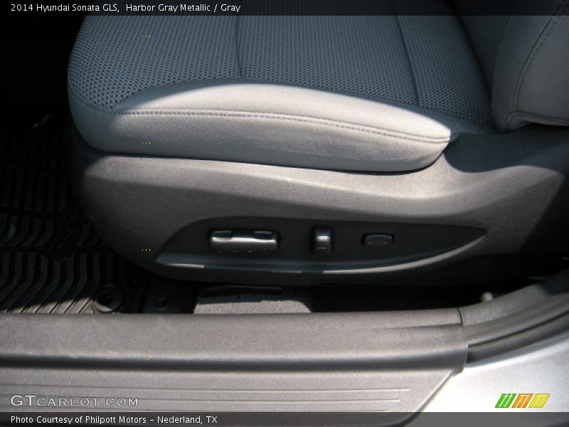 Harbor Gray Metallic / Gray 2014 Hyundai Sonata GLS