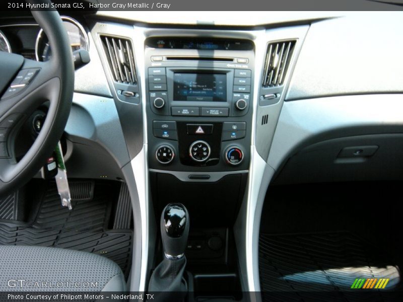 Harbor Gray Metallic / Gray 2014 Hyundai Sonata GLS