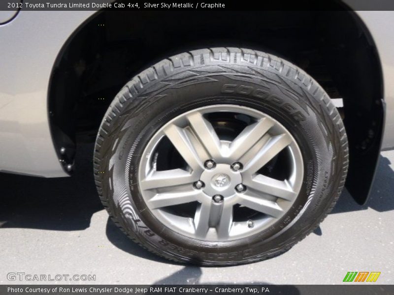 Silver Sky Metallic / Graphite 2012 Toyota Tundra Limited Double Cab 4x4