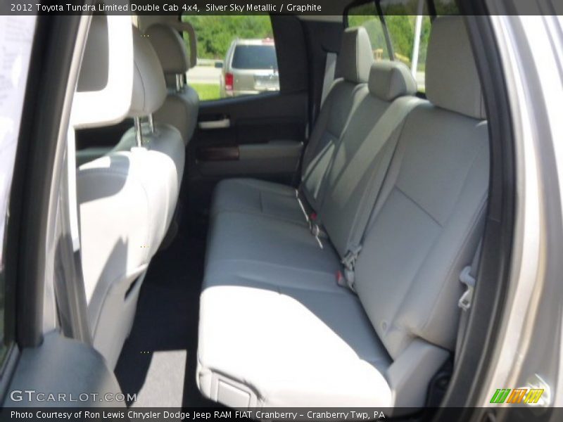 Silver Sky Metallic / Graphite 2012 Toyota Tundra Limited Double Cab 4x4
